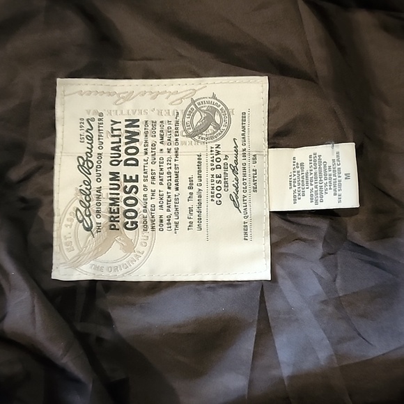 Eddie Bauer premium Goose Down vest - Picture 4 of 4